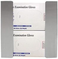 American Made Double Glove Box Holder/Dispenser, Stainless Steel