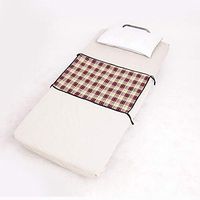Fushida Patient Transfer Pad - Bed Assist Transfer Cushion - Soft Water-Proof PVC Cushion - Dark Red Plaid Color Board Fit Moving & Transfering Seniors, Elderly, Limited Mobility