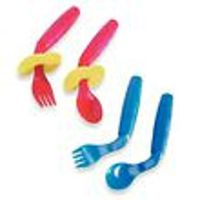 EasieEaters Curved Utensils Right-handed Utensils by Rolyn Prest