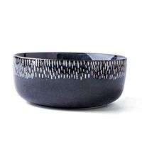 Home big wrist Bowls Dishware Japanese-style Ceramic Bowl, Household Blue Kiln Glaze 8 Inch Bowl Large Soup Bowl Salad Commercial Tableware, for kitchen restaurant gifts Decorative hotel retro soup bo