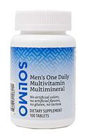 Amazon Brand - Solimo Men's One Daily Multivitamin Multimineral, 100 Tablets, Three Month Supply (Packaging may vary)