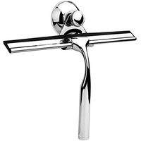 Misika Shower Squeegees, Stainless Steel Shower Window Squeegees with Suction Cup Hook for Bathroom Mirror Wiper, Window Glass Cleaning