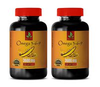 Inflammation Supplements - Omega 3 6 9 Complex 3600 MG - Omega 3 Inflammation - 2 Bottles 240 Softgels