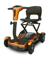 EV Rider Teqno S26 Auto Folding 4-Wheel Mobility Scooter w/Revolutionary Laser Guidance Light Beams - for Rough and Uneven Terrain - Portable - Airline-Friendly - Choose from 2 Colors