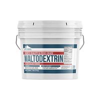 Maltodextrin (1 Gallon) Water Soluble, Energy Boosting Complex Carbohydrate for Workout Shakes, No Artificial Color or Flavor, Gluten-Free, Vegan, Resealable Bucket by Earthborn Elements