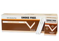 Carton 10 Packs Made in USA Since 1998 100% Nicotine Free(Cocoa Bean Sticks) Regular Flavor