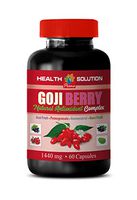 Immunity antioxidant - Goji Berry - Natural ANTIOXIDANT Complex - Resveratrol Supplement - 1 Bottle 60 Capsules