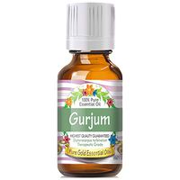 Pure Gold Gurjum Essential Oil, 100% Natural & Undiluted, 30ml