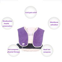 Jmung Heating Pad Neck Shoulder Pain Relief Far Infrared Hot Pack Shawl with 2 Heat Settings Over-Heating Protection
