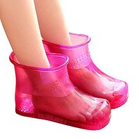 Massage Foot Bath Shoes,Spa Portable Foot Massage Bath Shoes Bucket Boots Promote Blood Circulation Best Gift for Women