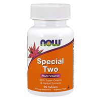 NOW Supplements, Special Two with Super Greens & Herbal Extracts, 90 Tablets