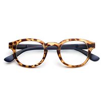 B+D Blue Ban Reader Matt Tortoise +3.00 Eyeglasses 2280-88-30