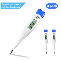 Digital Thermometer, High Precision Armpit and Oral Thermometers, Accurate Readings Thermometer for Baby, Child and Adults (3pcs)