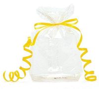 Small Crystal Clear 7x2x3" Cello Cellophane Party Treat Food Snack Bags (10 ct)