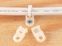 4.2 mm Saddle Tie Mount - 100 Pack
