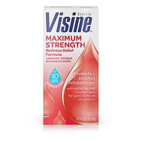 Visine Maximum Redness Relief Eye Drops 1/2 oz