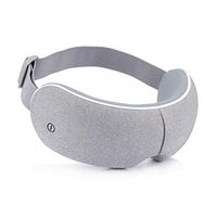 DAHODA E1 Pro Rechargeable Eye Massager with Graphene Hot Compress, Bluetooth Music, Airbags Compression for Dry Eye,Dark Circles and Eye Fatigue Relief and Vibration for Refresh Mind (Light Gray)