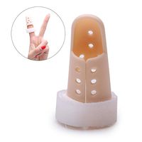 ROSENICE Plastic Mallet DIP Finger Support Brace Splint Fingers Fracture Joint Splint Protector