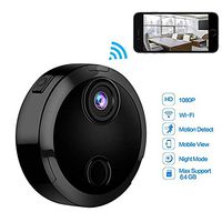 Ocamo Mini Wifi IP Camera HD 1080P Infrared Night Vision Micro Network Camcorder 150° Wide-Angle Remote Monitoring Alarm Prompt Camera