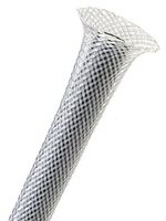3/4" PET Expandable Braided Sleeving - Color: Clear - Length: 10FT