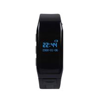 Voice Recording Bracelet, 8G Wearable Wireless Audio Voice Recording Waterproof Activated Digital Voice Recorder Wristband with MP3 Player for Meeting Lecture Conversation Interview.