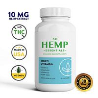 Natural Multivitamin for Women - Multivitamin for Men - Mens Multivitamin - Womens Multivitamin - Hemp Extract Capsules - Workout Supplements - Hemp Multivitamin - Multi-Vitamin+