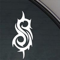 YWS Vinyl Sticker Decal - Slipknot Rock Band Logo Slip Knot Car - Sticker Laptop Car Truck Window Bumper Notebook Vinyl Decal SMA6169