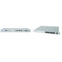 Ubiquiti Networks Networks Unifi Security Gateway Pro (USG-PRO-4) Bundle with Ubiquiti UniFi Switch - 24 Ports Managed (US-24-250W)