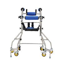 6 Wheels Walking Aid Elder Walker Old People Walking Stick Walking Rehabilitation Device Anti-Backward Rollover Shelf