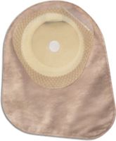 Hollister Premier One-Piece Closed-End Pouch with Integrated AF300 Filter, Cut-to-fit Flat SoftFlex Skin Barrier and One Sided ComfortWear Panel 5/8" to 2-1/8" Stoma Opening (Box of 30 Each)
