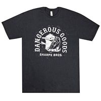 SHARP BROS. Sharps Dangerous Goods, Short Sleeve Shirt, Extra Large, Black