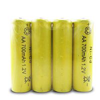 Kaimu 4Pcs Ni Cd 1.2V 700mAh Rechargeable Neutral AA Batteries