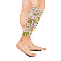 AHOMY Sports Calf Compression Sleeves Forest Bear Fox Hedgehog Tree Leg Compression Socks for Men and Women