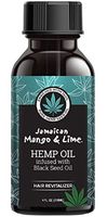 Jamaican Mango & Lime Hemp Oil Infused with Black Seed Oil (Pack of 2)