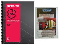 NFPA 70: National Electrical Code (NEC) Spiralbound and Index Tabs, 2017 Edition by NFPA, Set