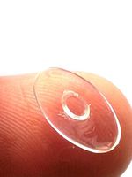 ASKANA Nosepads 15 mm Oval Push in Set of 10 Pairs