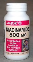 Niacinam - Vitamin B Supplement - 500 mg Strength - Tablet - 100 per Bottle-McK