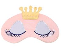 Drasawee Sleeping Beauty Eye Mask Ice Bag Stuffed Eye Cover Pink