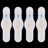 TUANTUAN 4 Pack Blister Pads Adhesive Heels Blister Cushioned Bandages for Foot, Toe, Heel Blister Prevention & Recovery