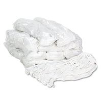 Boardwalk BWK4024RCT Pro Loop Web/Tailband Wet Mop Head, Rayon, 24 Size, White (Case of 12)