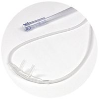 Soft Adult Cannula with 7 Ft Supply Tube (5 Pack)