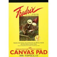 14" x 18" White Canvas Pad (Product Catalog: Paper Media, Canvas & Surfaces)