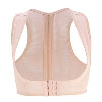 Chest Brace Up for Women, 4 Sizes Female Posture Corrector Chest Support Belt Shapewear Back Brace Bra, Prevent Chest Sagging And Humpback Correct Posture Corset Bra X Strap Vest(S)