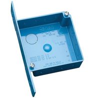 Carlon A52151D 4" Square, Outlet/Switch Box, Depth: 1-1/2", Non-Metallic