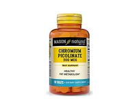 Mason Natural Chromium Picolinate 200 MCG Tablets - 100 Ea