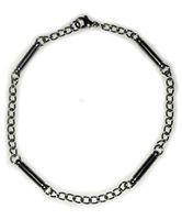 Silver Tone Magnetic Super Anklet Bracelet 10.5" - 1 Anklet
