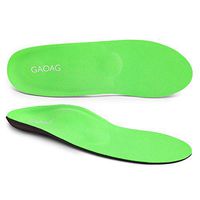 GAOAG Plantar Fasciitis Feet Insoles for Women and Men, Arch Supports, Orthotics Inserts Relieve Flat Feet, High Arch, Foot Pain (Men's 12-12 1/2, Women's 14-14 1/2)