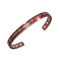 Pure Copper Magnetic Therapy Bracelet for Arthritis, Rheumatoid Arthritis, RSI, Migraines and Fatigue