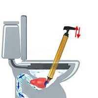 Uchada 2019 Manual High Pressure Toilet Tools