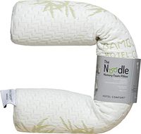 Memory Foam Twist Travel Pillow Perfect for Neck, Chin, Lumbar and Leg Support | Ultra Comfort Adjustable Easy Care | Hypoallergenic CertiPUR-US certified | Perfect for Side, Stomach and Back Sleepers